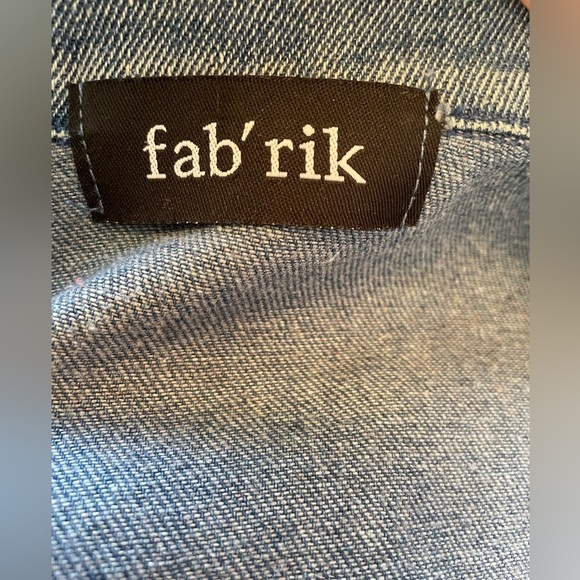 Fabrik Knitted Jean Jacket Size Small Worn Once! - Picture 4 of 12
